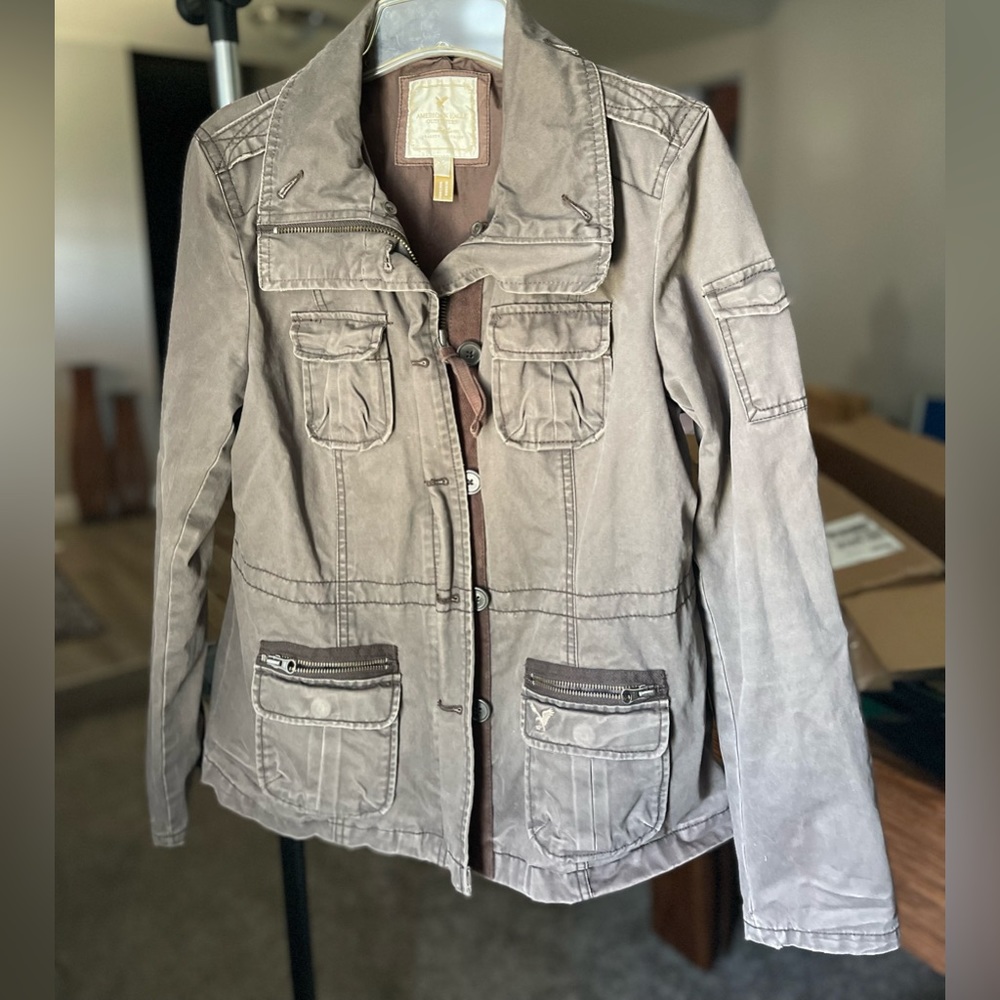 Girls L American Eagle Jacket